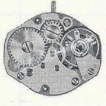 FHF Font 100.101 watch movements