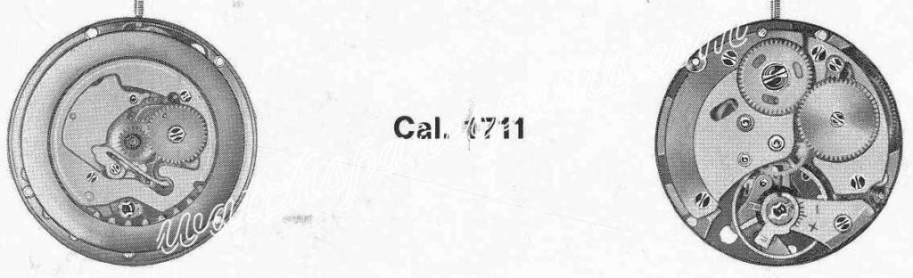 A Schild AS Calibre 1711 Watch Movements