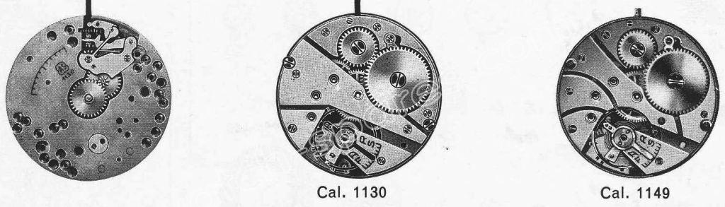 A Schild AS Calibre 1130 Watch Movements