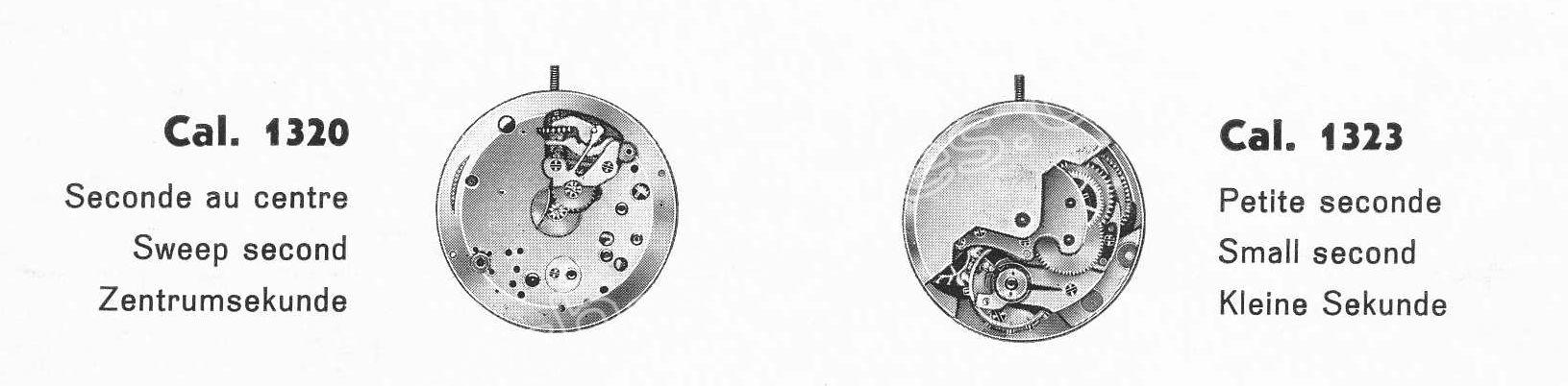 A Schild AS Calibre 1320 Watch Movements