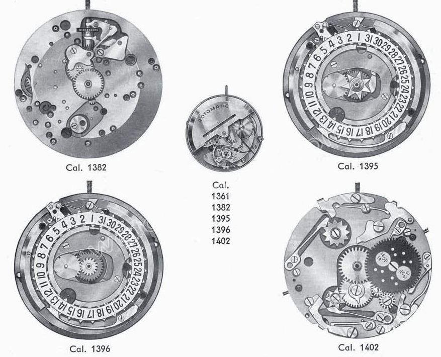 A Schild AS Calibre 1382 Watch Movements A Schild AS Calibre 1382 Watch Movements