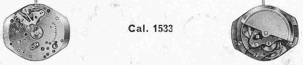 A Schild AS Calibre 1533 Watch Movements A Schild AS Calibre 1533 Watch Movements