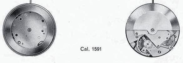 A Schild AS Calibre 1590 Watch Movements A Schild AS Calibre 1590 Watch Movements