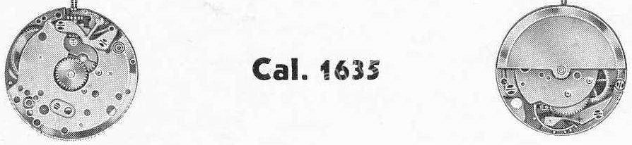 A Schild AS Calibre 1635 Watch Movements A Schild AS Calibre 1635 Watch Movements