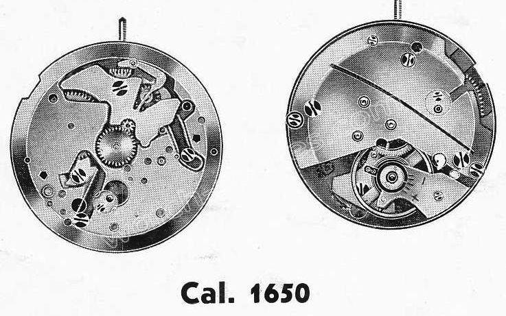 A Schild AS Calibre 1650 Watch Movements A Schild AS Calibre 1650 Watch Movements