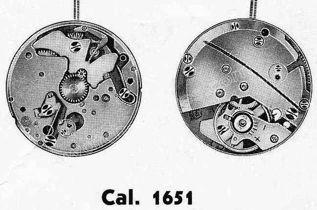 A Schild AS Calibre 1651 Watch Movements A Schild AS Calibre 1651 Watch Movements