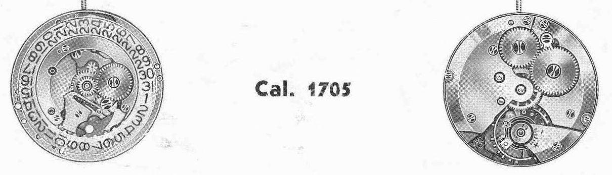 A Schild AS Calibre 1705 Watch Movements A Schild AS Calibre 1705 Watch Movements
