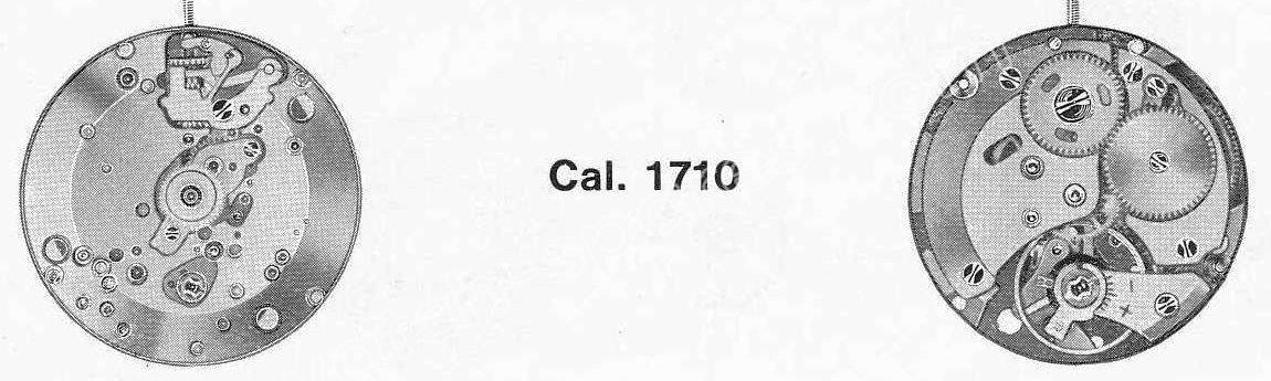 A Schild AS Calibre 1710 Watch Movements A Schild AS Calibre 1710 Watch Movements