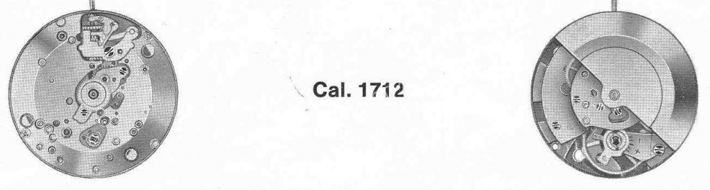 A Schild AS Calibre 1712 Watch Movements A Schild AS Calibre 1712 Watch Movements