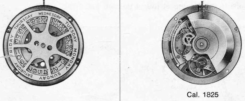 A Schild AS Calibre 1825 Watch Movements A Schild AS Calibre 1825 Watch Movements