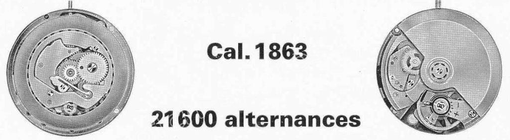 A Schild AS Calibre 1863 Watch Movements A Schild AS Calibre 1863 Watch Movements