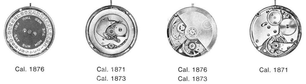 A Schild AS Calibre 1871 Watch Movements A Schild AS Calibre 1871 Watch Movements