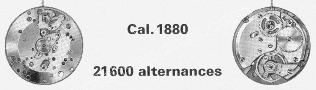 A Schild AS Calibre 1880 Watch Movements A Schild AS Calibre 1880 Watch Movements