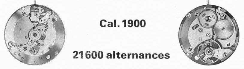 A Schild AS Calibre 1900 Watch Movements A Schild AS Calibre 1900 Watch Movements