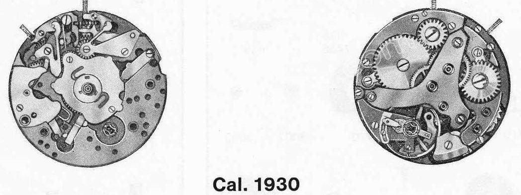 A Schild AS Calibre 1930 Watch Movements A Schild AS Calibre 1930 Watch Movements