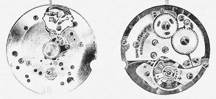 A Schild AS Calibre 1950 Watch Movements A Schild AS Calibre 1950 Watch Movements