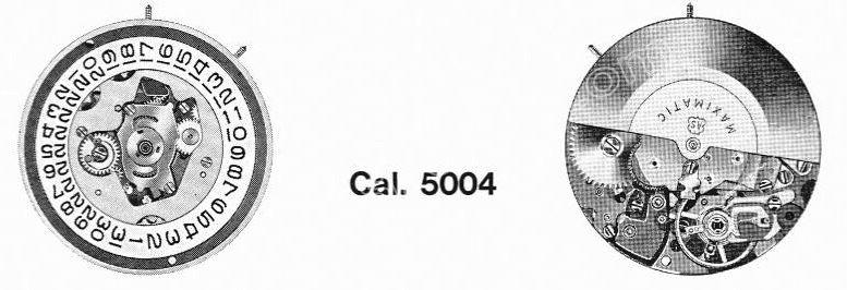 A Schild AS Calibre 5004 Watch Movements A Schild AS Calibre 5004 Watch Movements