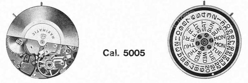A Schild AS Calibre 5005 Watch Movements A Schild AS Calibre 5005 Watch Movements