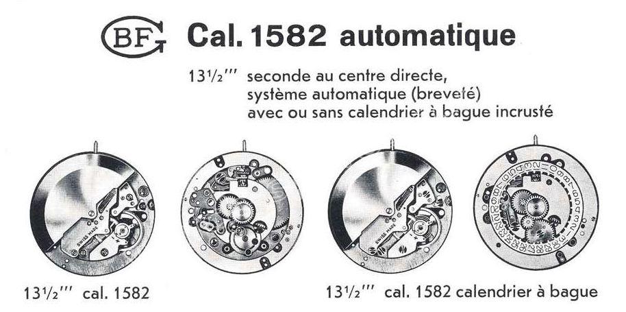 BFG Baumgartner 1582(CLD) Watch Movements BFG Baumgartner 1582(CLD) Watch Movements