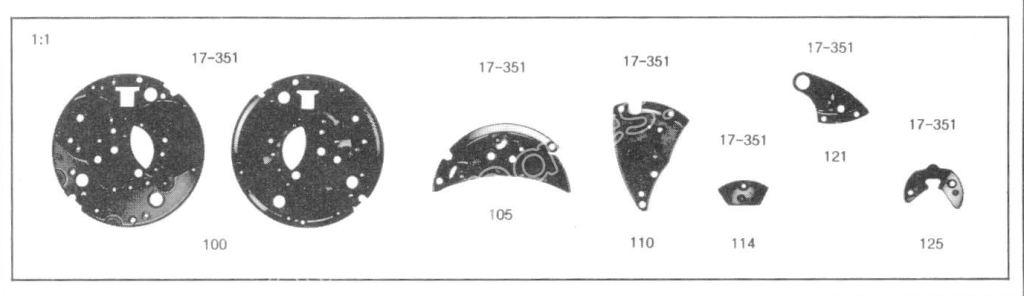 Certina 17 351 watch movement Certina 17 351 watch movement