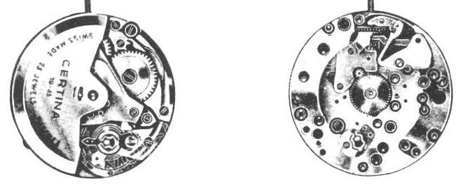 Certina 19 45 watch movements Certina 19 45 watch movements