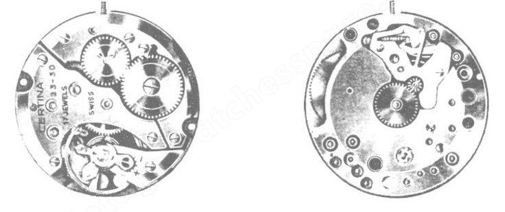 Certina 23 30 watch movements Certina 23 30 watch movements