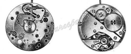 FEF Fleurier 350 Watch movements FEF Fleurier 350 Watch movements