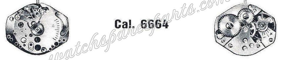 FEF Fleurier 6664 Watch movements FEF Fleurier 6664 Watch movements