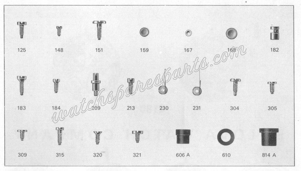 Bulova 218 D Watch spare part Bulova 218 D Watch spare part
