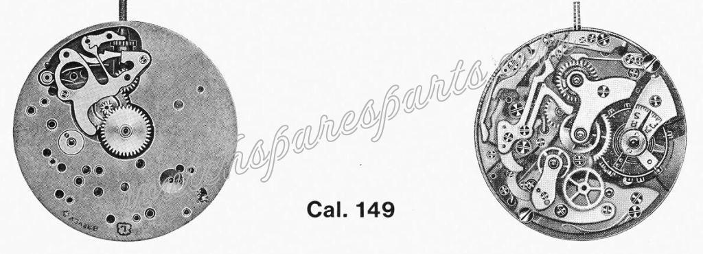 Landeron 149 Watch movements Landeron 149 Watch movements