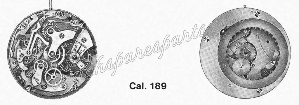 Landeron 189 Watch movements Landeron 189 Watch movements