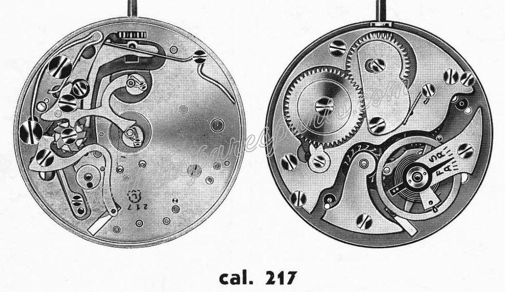 Landeron 217 Watch movements Landeron 217 Watch movements