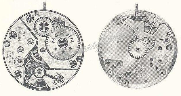 Marvin 520 Watch movements Marvin 520 Watch movements