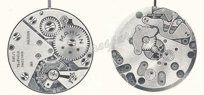 Marvin 560 Watch movements Marvin 560 Watch movements