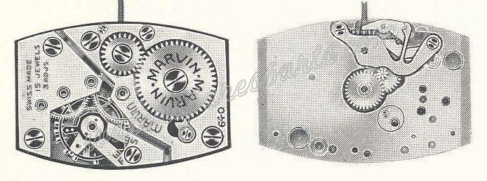Marvin 640 Watch movements Marvin 640 Watch movements