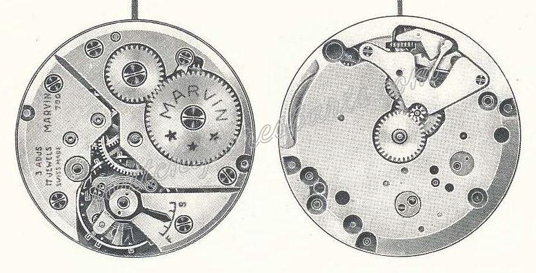Marvin 700 Watch movements Marvin 700 Watch movements