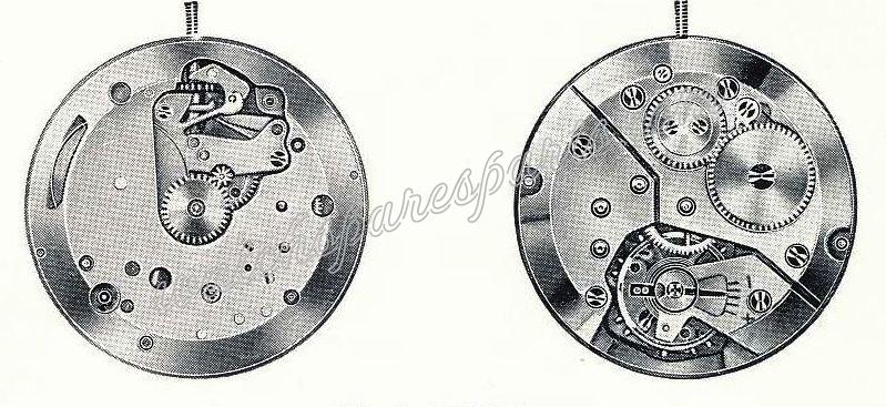 Peseux 7010 Watch movements Peseux 7010 Watch movements