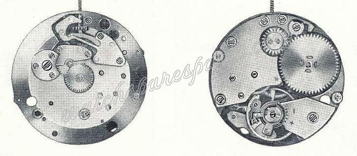 Peseux 7020 Watch movements Peseux 7020 Watch movements