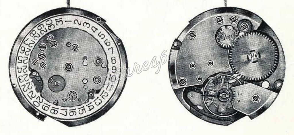 Peseux 7034 Watch movements Peseux 7034 Watch movements