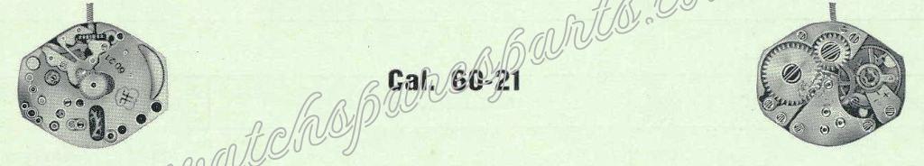 FHF Font 60.21 Watch movements FHF Font 60.21 Watch movements