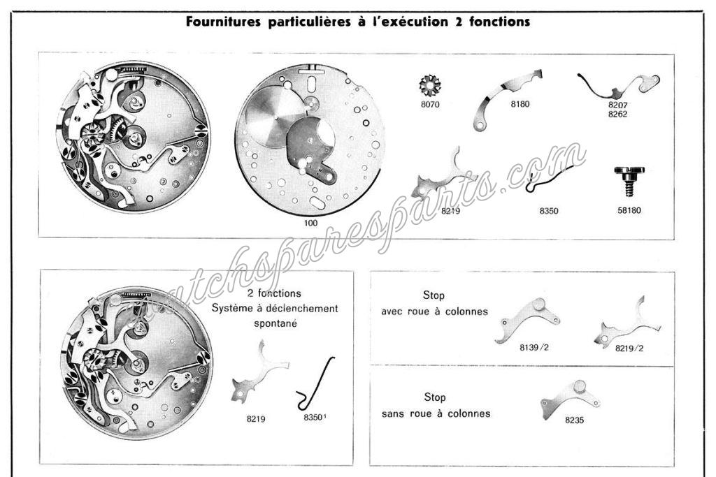 Venus 122 Watch spare part Venus 122 Watch spare part