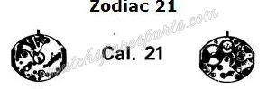 Zodiac 21 Watch movements Zodiac 21 Watch movements