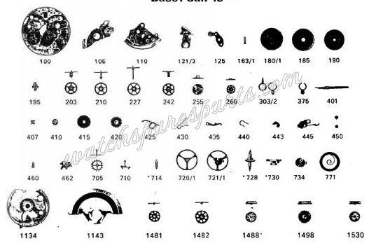 Zodiac 46 Watch spare parts Zodiac 46 Watch spare parts