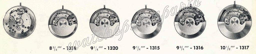 ETA 1316 Watch movements ETA 1316 Watch movements
