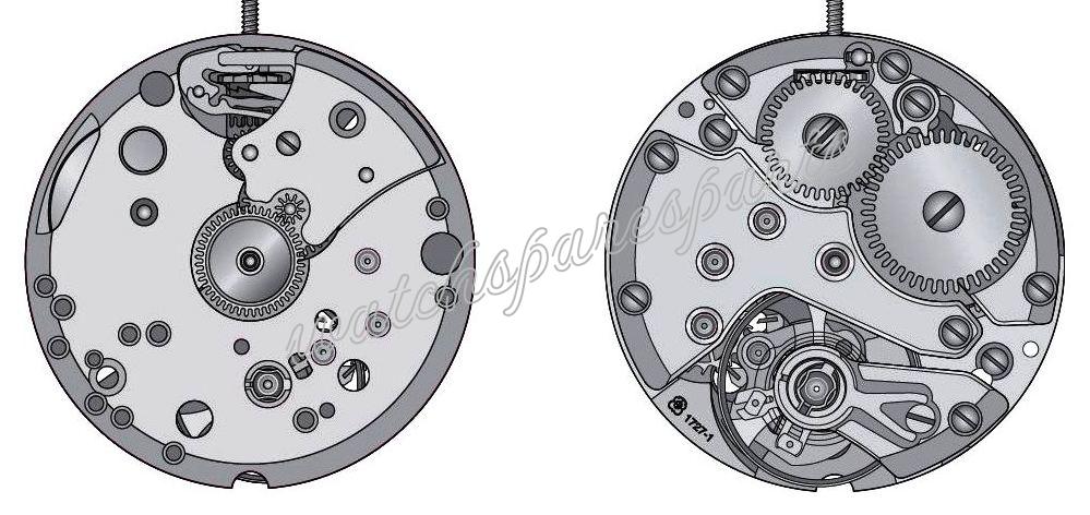 ETA 1721.1 Watch movements ETA 1721.1 Watch movements
