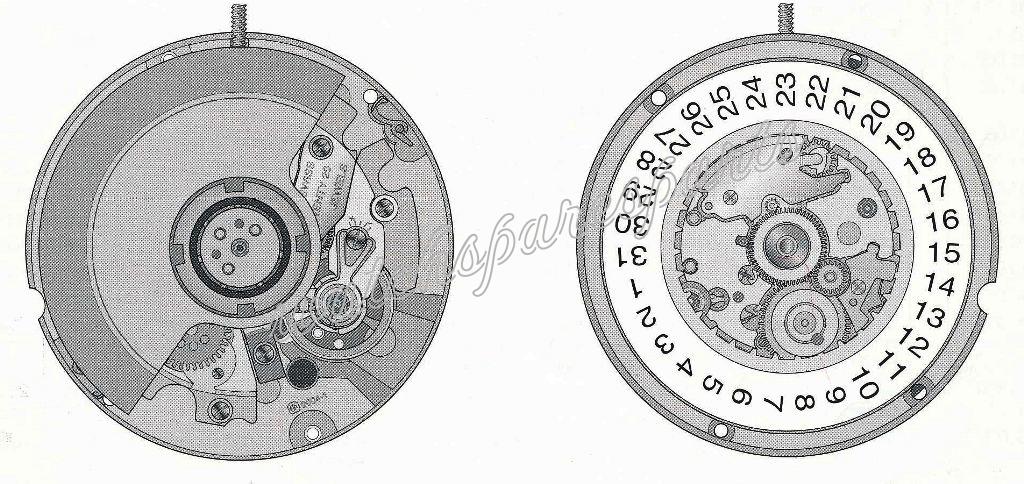 ETA 2004.1 Watch movements ETA 2004.1 Watch movements