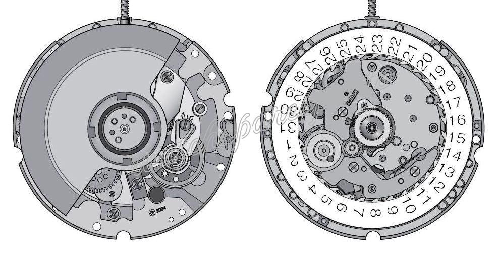 ETA 2094 Watch movements ETA 2094 Watch movements