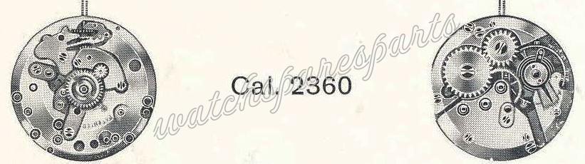 ETA 2360 Watch movements ETA 2360 Watch movements