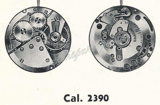 ETA 2390 Watch movements ETA 2390 Watch movements