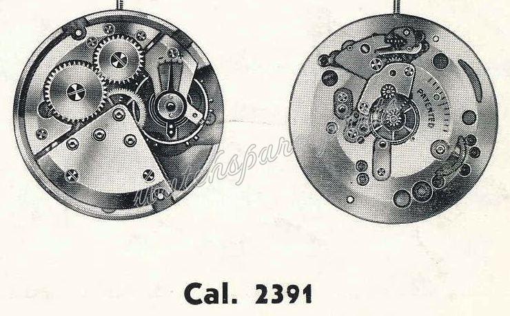 ETA 2391 Watch movements ETA 2391 Watch movements